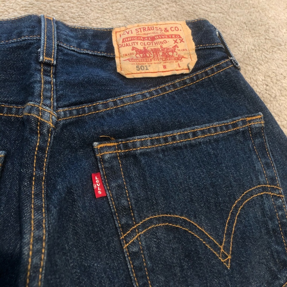 Vintage Levi 501 Jeans W29 x L34